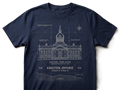 The Limestone Blueprint Tee | Kingston City Hall (YGK)