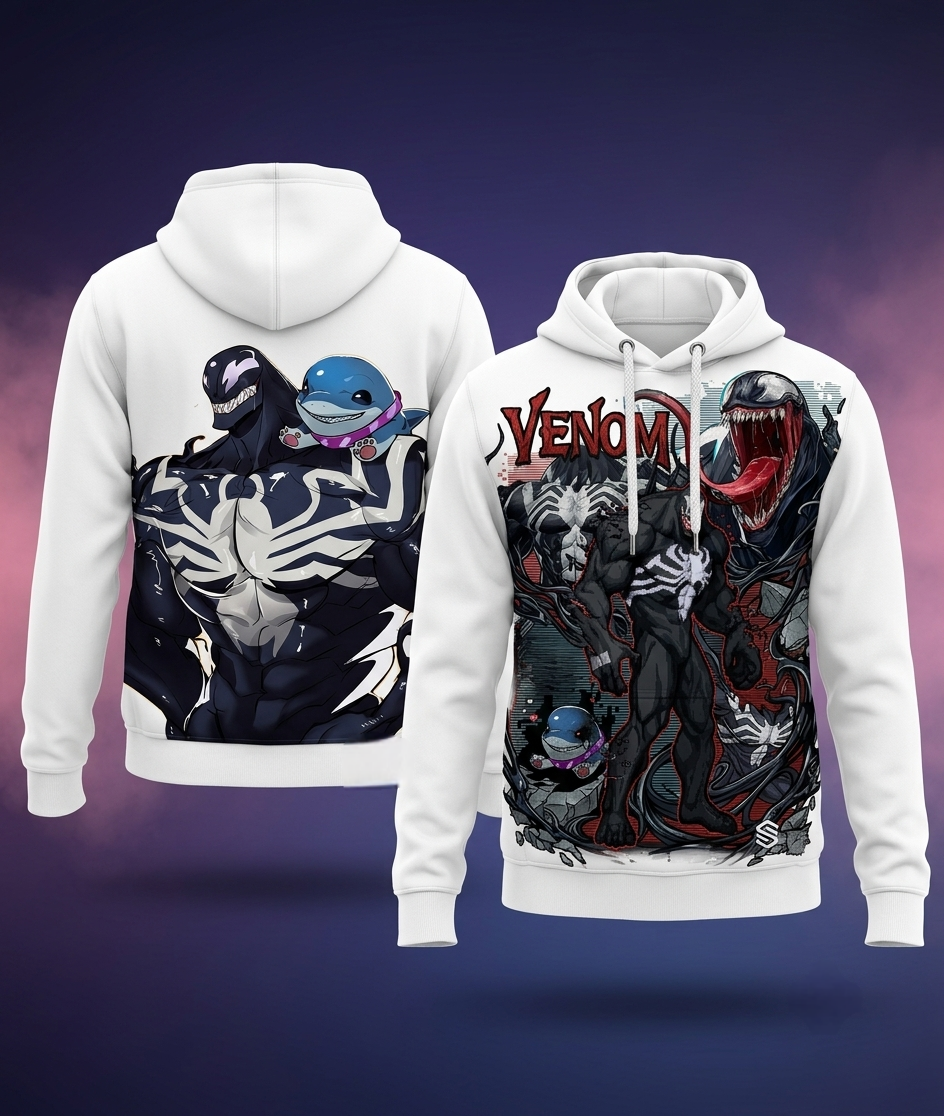 Symbiotic Anti-Hero Oversized Hoodie